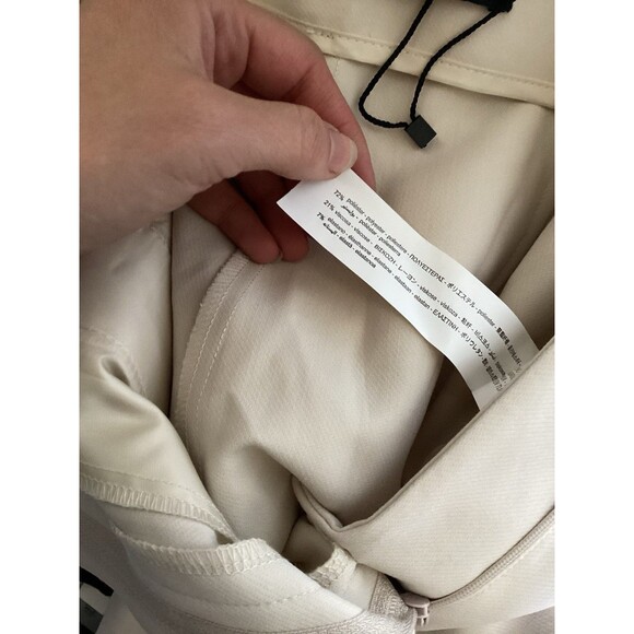 Zara Cream High-Waisted Trousers - Picture 6 of 6